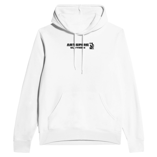 Artspire Clothing Unisex Hoodie – Buntes Abstraktes Kunstwerk mit Logo